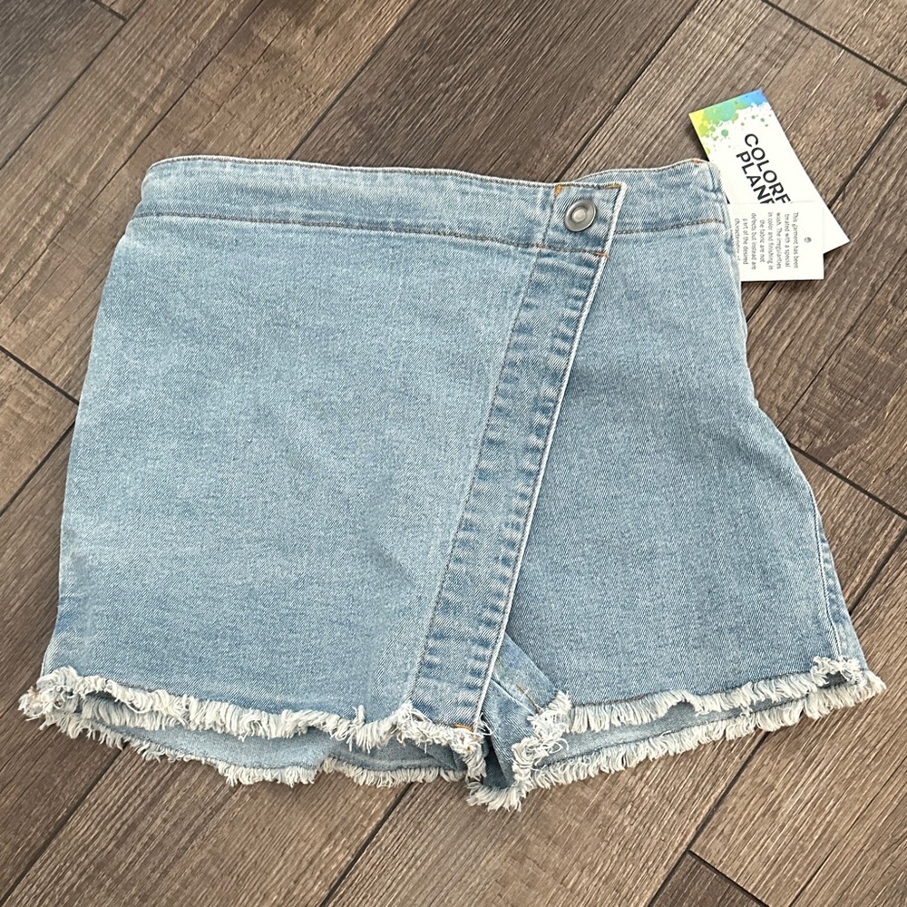 ❗️MUST GO❗️ Girls Light Blue Denim Skort